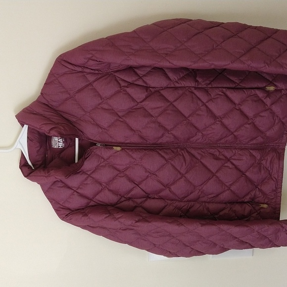 32 degrees quilted weatherproof packable jacket small purple ultra lightweight - Picture 2 of 14